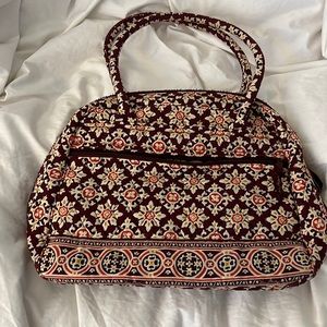 Vintage bowling bag style bag